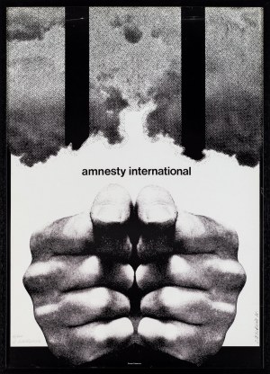 Roman Cieślewicz, Plakat Amnesty International, 1975