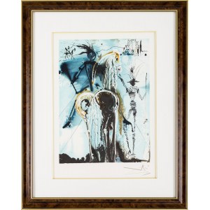 Salvador Dali, Bez tytułu z albumu Les Chevaux de Dali, 1983