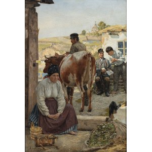 Antoni Jezierski (1859-1939), Ostatnia chudoba, 1892