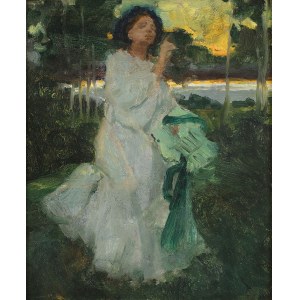 Józef Mehoffer (1869-1946), Muza, 1896-1897