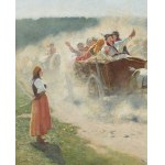 Antoni Piotrowski (1853-1924), Wesele krakowskie, 1890