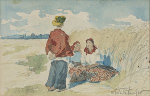 Włodzimierz Tetmajer (1862-1923), Odpoczynek w polu