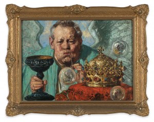 Ludwik Stasiak (1858-1924), Soap Bubbles, after 1910 (Self-portrait)