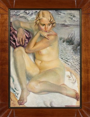Ludomir Ślendziński (1889-1980), Nad jeziorem, 1934