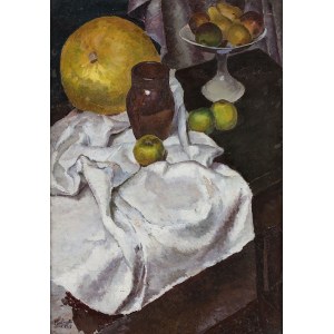 Stanisław Borysowski (1901-1988), Martwa natura z owocami, 1928