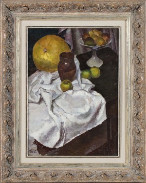 Stanisław Borysowski (1901-1988), Martwa natura z owocami, 1928