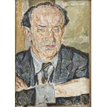 Mela Muter (1876-1967), Pejzaż z południa Francji, ok. 1923 / Portret pisarza, lata 1940-1945 (obraz dwustronny)