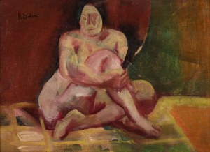 Henryk Epstein (1890-1944), Akt siedzący