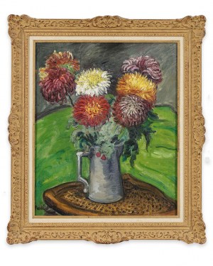 Jean Peské (Jan Peszke) (1870-1949), Martwa natura z chryzantemami