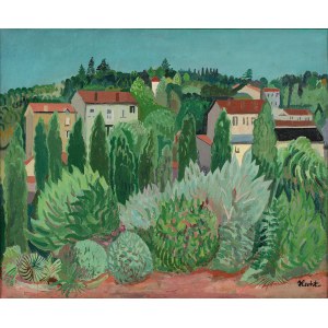 Józef Hecht (1891-1951), Kompozycja pejzażowa, ok. 1928