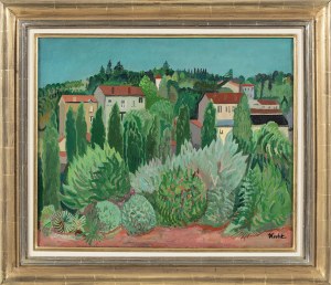 Józef Hecht (1891-1951), Kompozycja pejzażowa, ok. 1928