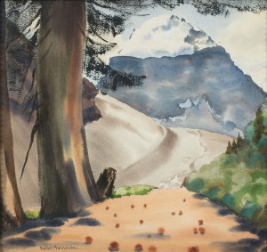 Rafał Malczewski (1892-1965), Mount Lefroy w Kanadzie, lata 40. XX w.