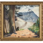 Raphael Malczewski (1892-1965), Mount Lefroy, Canada, 1940s.
