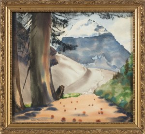 Rafał Malczewski (1892-1965), Mount Lefroy w Kanadzie, lata 40. XX w.