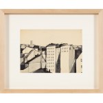 Andrzej Wróblewski (1927-1957), Roofs No. 614 / Landscape No. 614, 1954