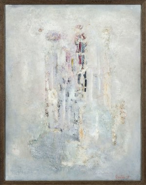 Kajetan Sosnowski (1913-1987), Bez tytułu z cyklu Kompozycje w białym, 1959