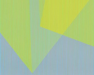 Julian Stańczak (1928-2017), Unishape, 1970