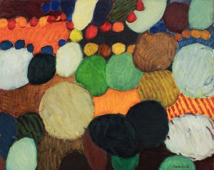 Tadeusz Dominik (1928- 2014), Kompozycja, 1986