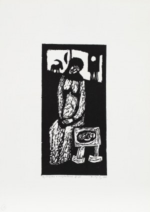 Jerzy Duda-Gracz (1941-2004), z cyklu Judaica, 1964 (zestaw 23 linorytów)