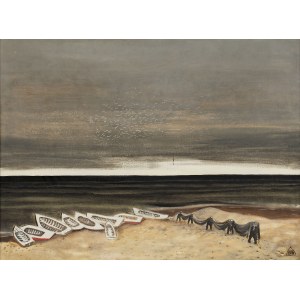 Jerzy Krawczyk (1921-1969), Morze, 1965