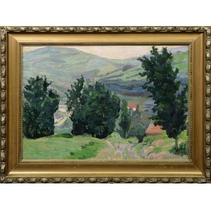 Kazimierz STRZEMIŃSKI (1888-1938), Widok na połoninę, 1928