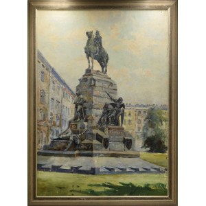 Juliusz SŁABIAK (1917-1973), Pomnik Grunwaldzki w Krakowie