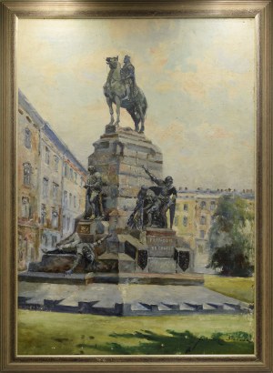 Juliusz SŁABIAK (1917-1973), Pomnik Grunwaldzki w Krakowie