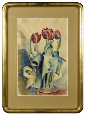Stanisław KAMOCKI (1875-1944), Tulipany, lata 30. XX w.