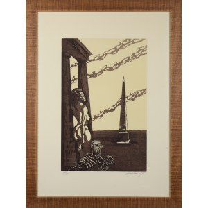 Jan LEBENSTEIN (1930-1999), Obelisk, 1985