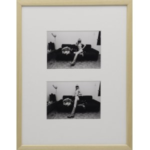 Natalia LL (1937-2022), Dwie fotografie we wspólnej oprawie, 1977