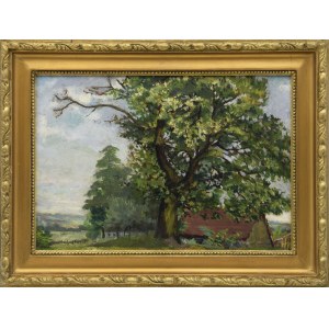 Roman WILKOSZ (1895-1967), Paesaggio idilliaco, 1936