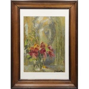 Irena KNOTHE (1903-1987), Vase with flowers
