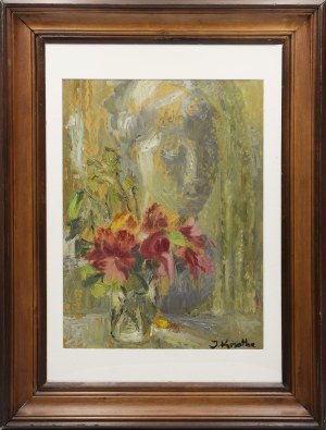 Irena KNOTHE (1903-1987), Wazon z kwiatami