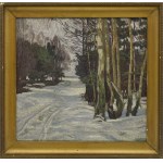 Józef JAROSZ (1890-1966), Las zimą, 1931