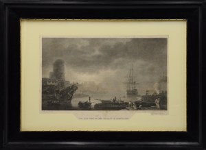 Carle VERNET (1758-1836) - według, Port we mgle