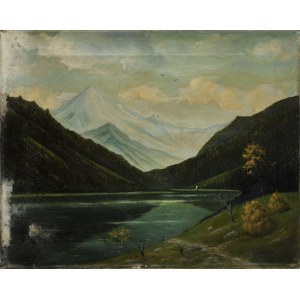 Stanislaw LEWANDOWSKI, 20th century, Horska kraina - Pejzaż jak z bajki, 1927