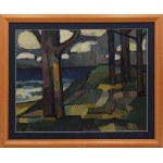 Fryderyk HAYDER ?, Pejzaż, 1979