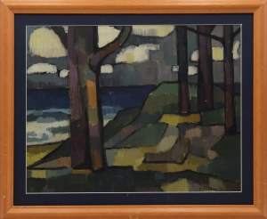 Fryderyk HAYDER ?, Pejzaż, 1979