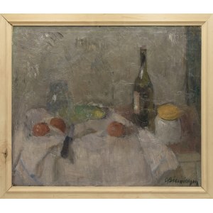 Olgierd BIERWIACZONEK (1925-2002), Still life with tomatoes, 1961