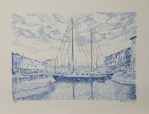 Serge MENDJISKY, FRENCH (1929-2017), Zestaw 6 litografii - z teki „Port Grimaud”