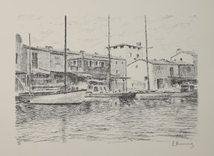 Serge MENDJISKY, FRENCH (1929-2017), Zestaw 6 litografii - z teki „Port Grimaud”