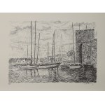 Serge MENDJISKY, FRENCH (1929-2017), Zestaw 6 litografii - z teki „Port Grimaud”