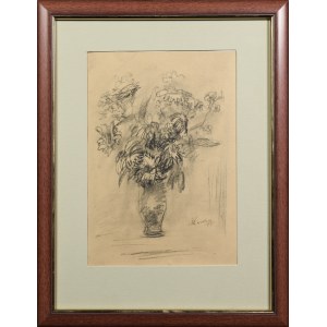 Zygmunt KAROLAK (1905-1999), Wazon z kwiatami, 1945