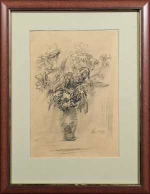 Zygmunt KAROLAK (1905-1999), Wazon z kwiatami, 1945