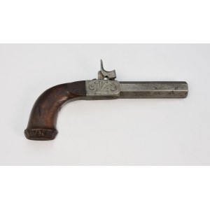 Pistol with a cap lock
