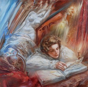 Stanislavas Sugintas, Sensual melody for violin, 2025