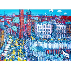 Joanna Mieszko, Kraków - smog na rynku (NR XI-452-1127), 2025
