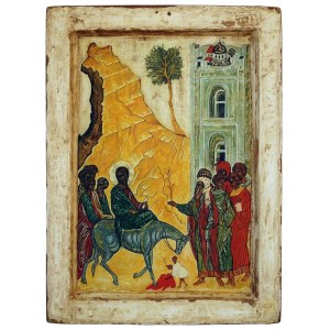 Ewa Jaworska, Der Einzug Christi in Jerusalem, 2025