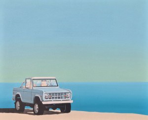 Hugo Giza, Bronco Pale Blue 1970, 2025