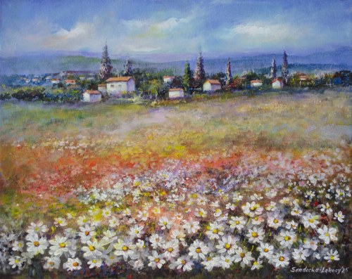 Anna SANDECKA-LĄKOCY (ur. 1970), Summer meadow, 2025